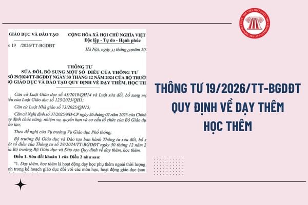 CẬP NHẬT PHÁP LÝ: QUY ĐỊNH MỚI VỀ DẠY THÊM VÀ NGHĨA VỤ THUẾ DÀNH CHO GIÁO VIÊN, GIA SƯ TỰ DO